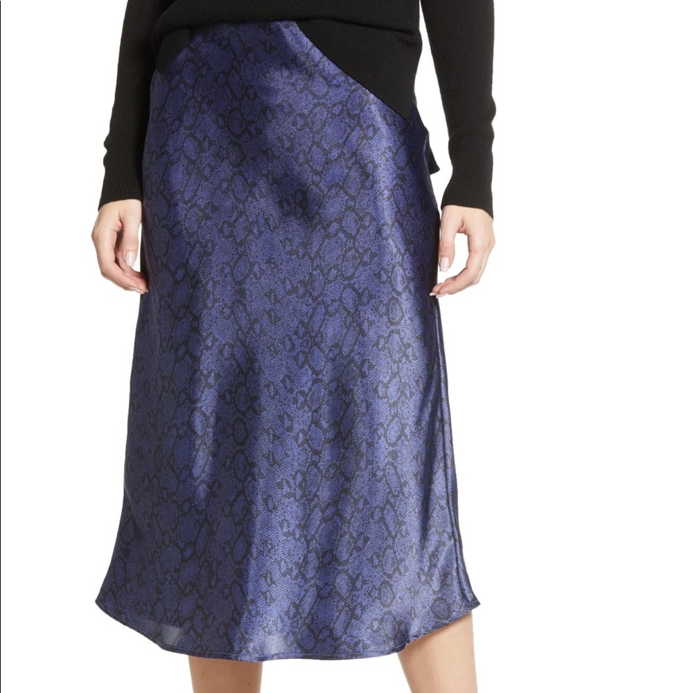 Snakeskin Animal Print Skirt NWOT